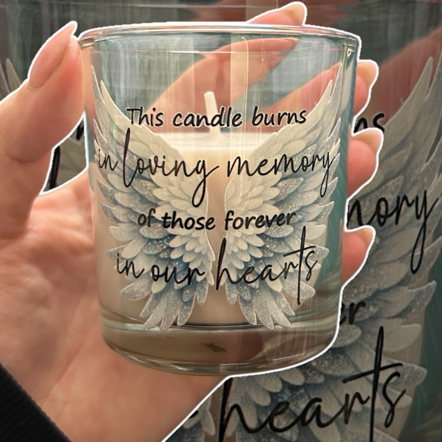 Memorial candles